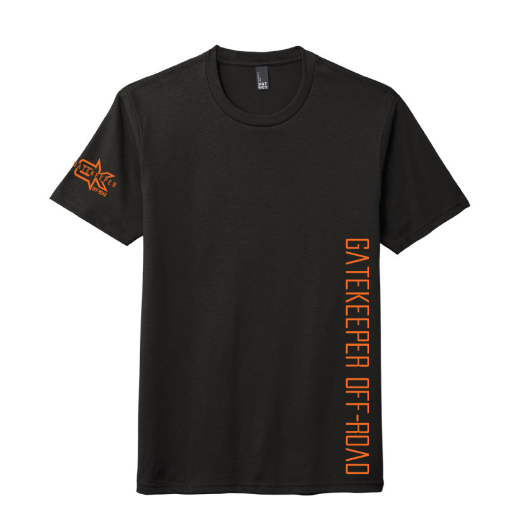 Gatekeeper Off-Road "Knuckle Pod Mounts" Jeep Logo Short Sleeve Shirt - Black
