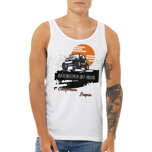 GateKeeper Cali Jeepin Premium Unisex Tank Top