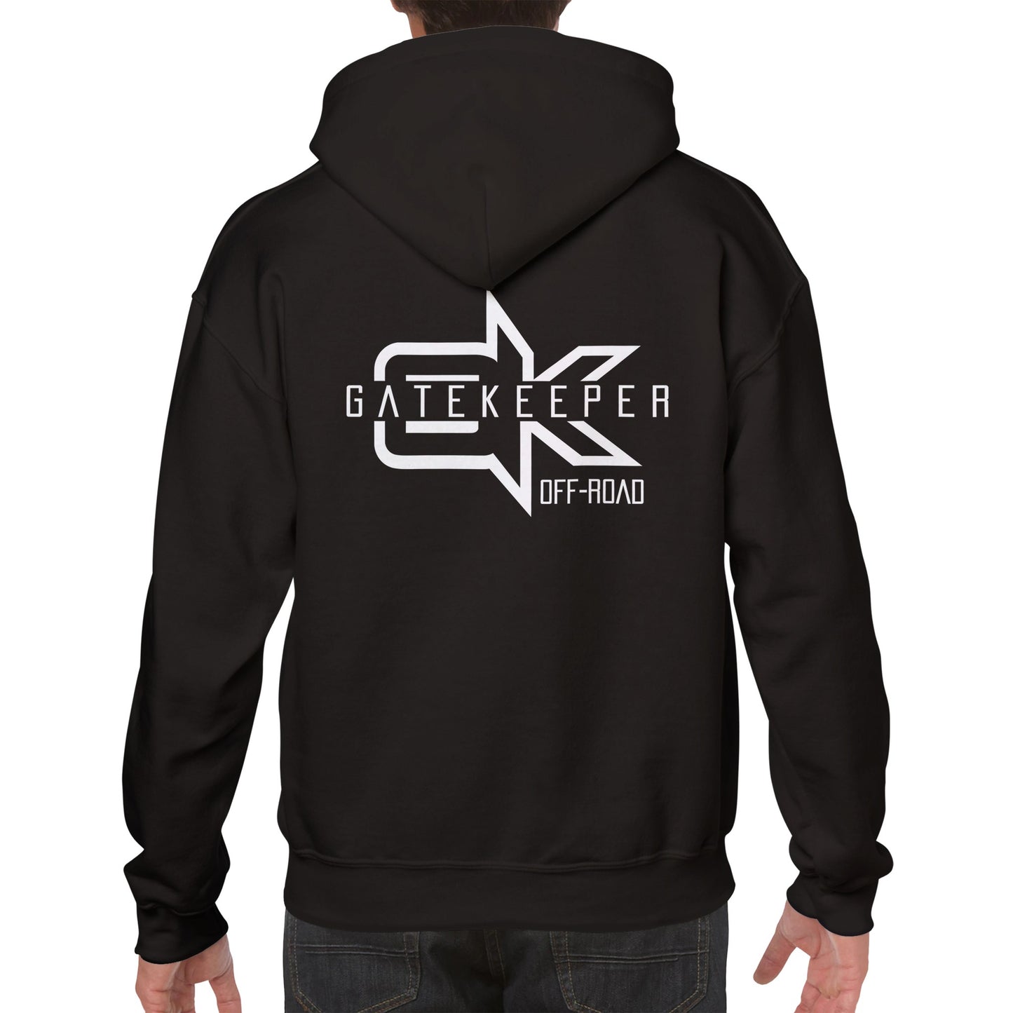 Gatekeeper Off-Road Premium Unisex Pullover Hoodie (B&W)