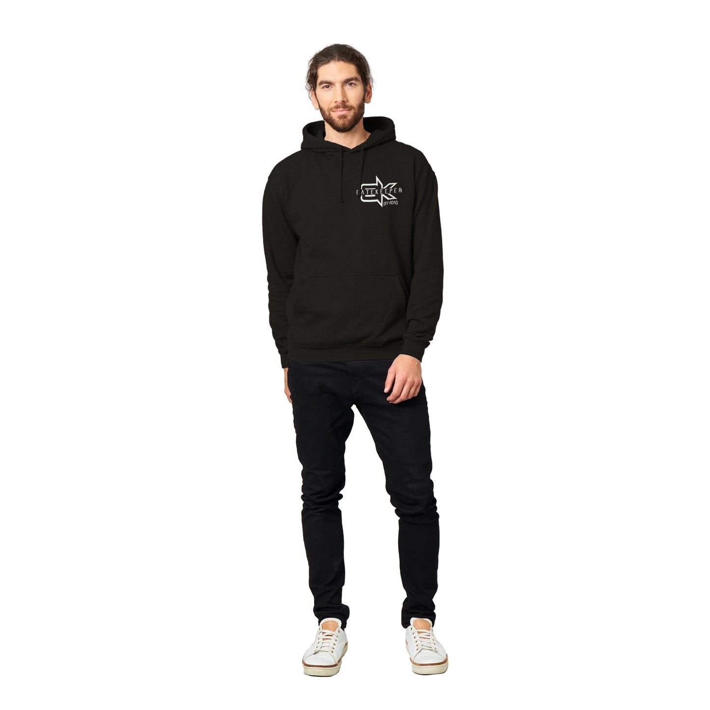 Gatekeeper Off-Road Premium Unisex Pullover Hoodie (B&W)