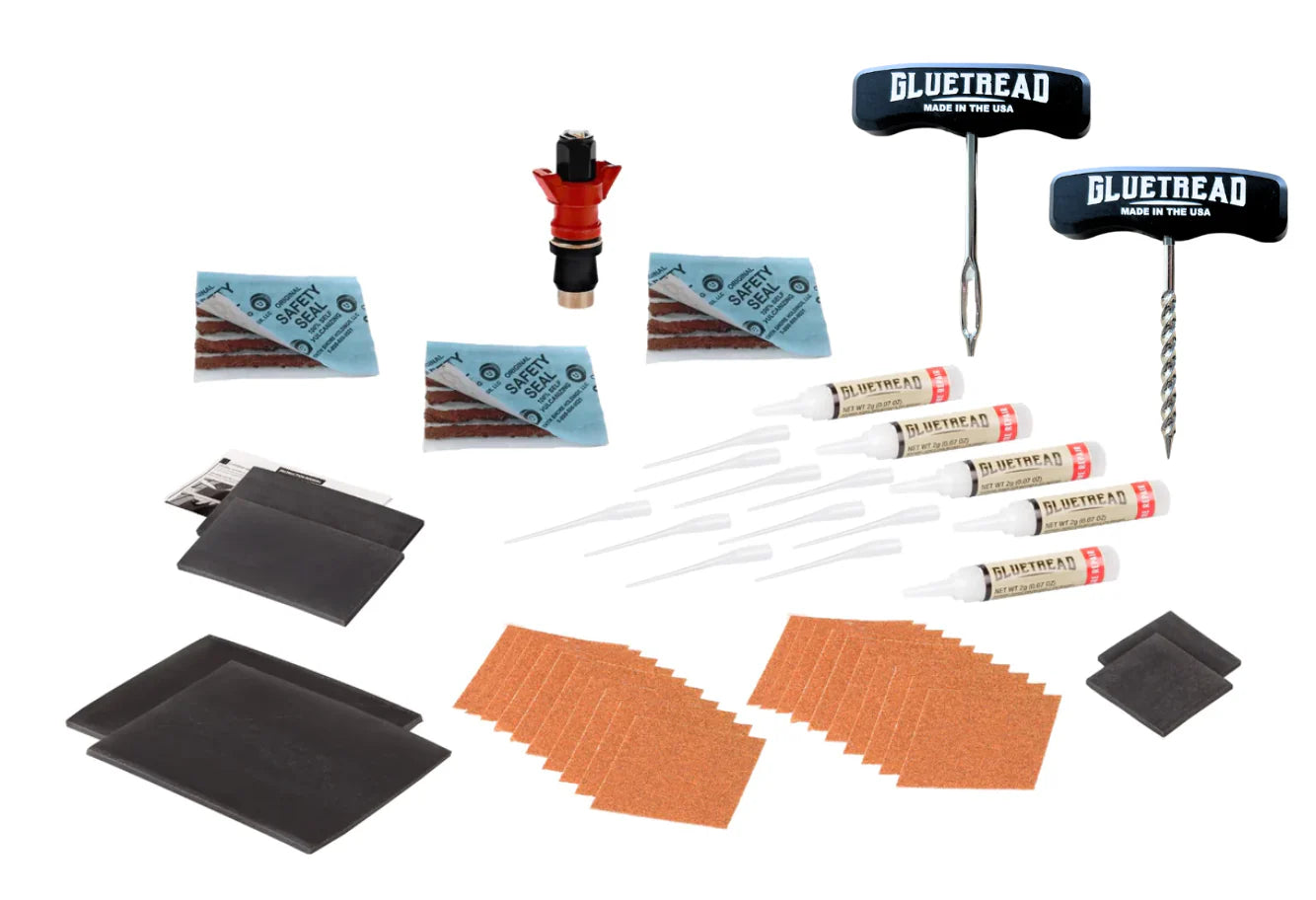 GlueTread Complete Tire Repair Kit
