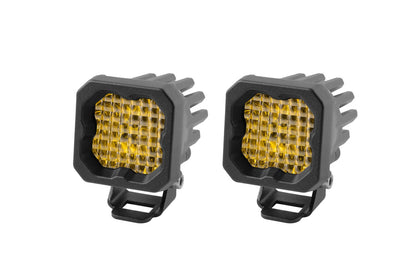 Diode Dynamics SSC1 Yellow Sport Standard LED Light Pods