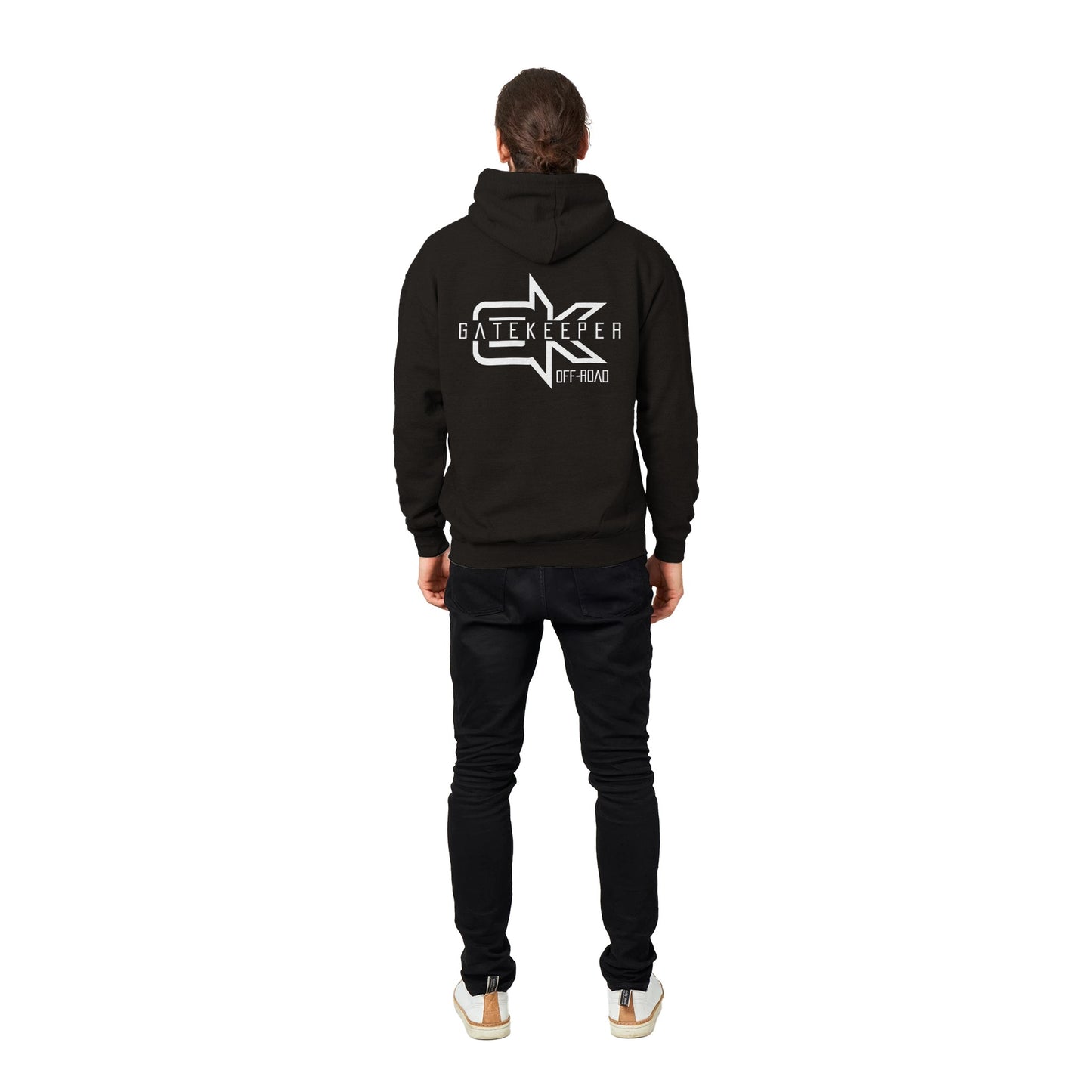Gatekeeper Off-Road Premium Unisex Pullover Hoodie (B&W)
