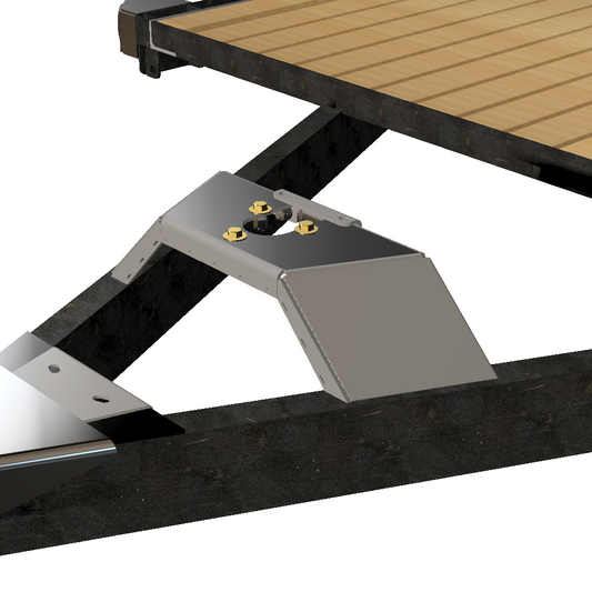 Trailer Tongue Jack Heavy Duty Relocation Mount