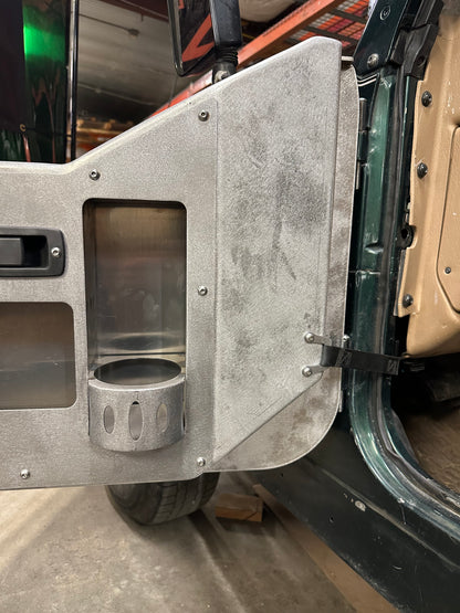 Aluminum Half Door Set (2) for Jeep TJ Wrangler (1997-2006)
