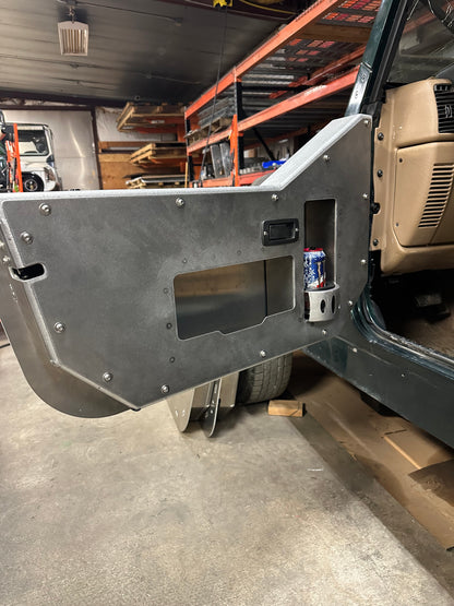 "Water Bottle" Inner Door Card Set for Jeep TJ Wrangler Half Doors