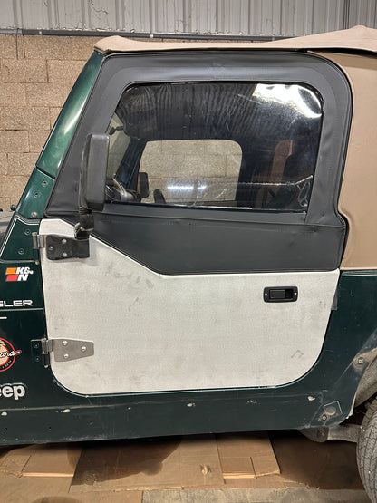 Aluminum Half Door Set (2) for Jeep TJ Wrangler (1997-2006)