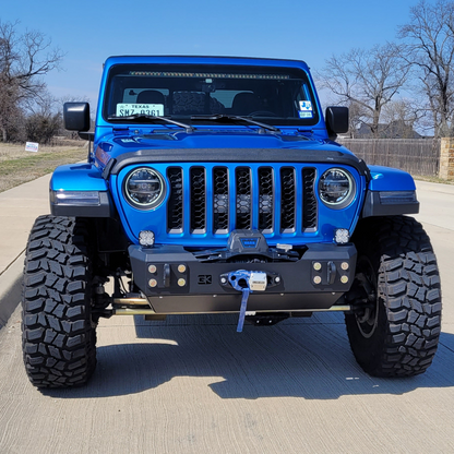 2018-2024 Jeep JL/JT Stubby Front Bumper w/Winch Plate