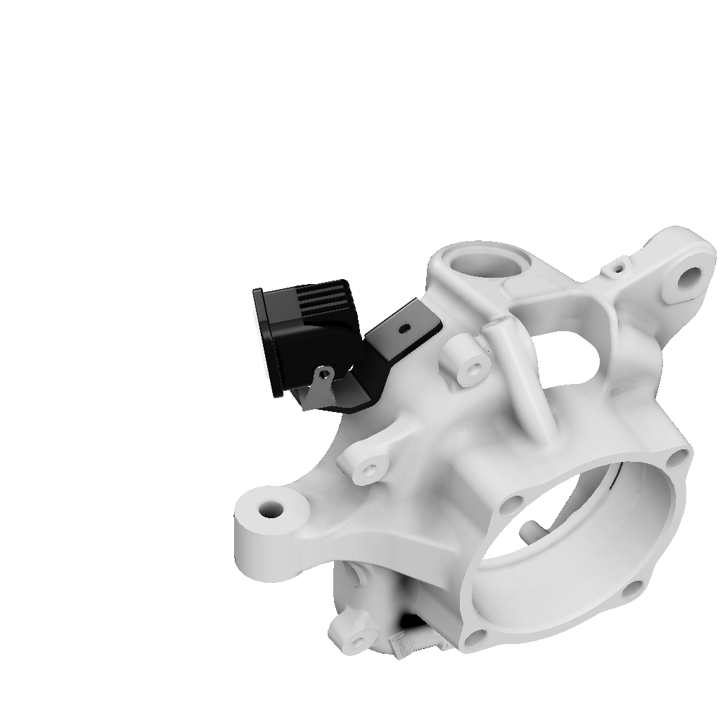 Ford Super Duty Steerable Knuckle Pod Light Mounts (2025+)