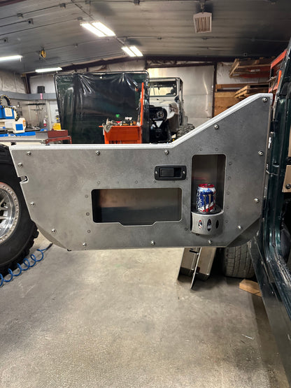 "Water Bottle" Inner Door Card Set for Jeep TJ Wrangler Half Doors