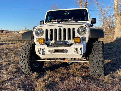 Front Gauntlet Series Stubby Bumper for Jeep JK Wrangler (2007-2018)