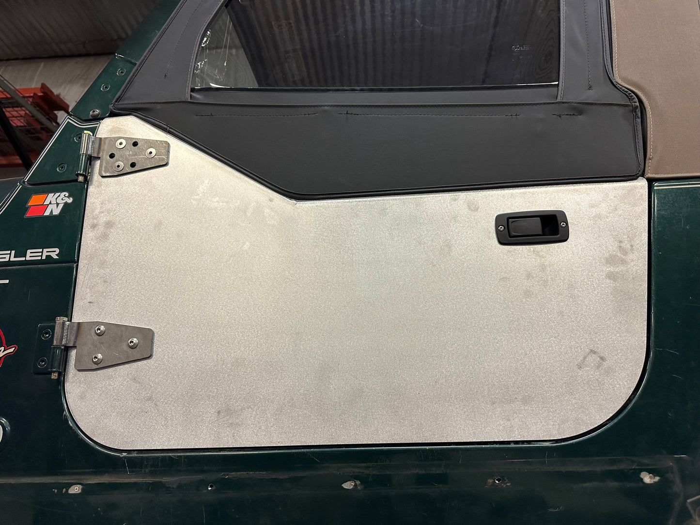 Aluminum Half Door Set (2) for Jeep TJ Wrangler (1997-2006)