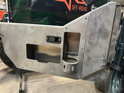 Aluminum Half Door Set (2) for Jeep TJ Wrangler (1997-2006)