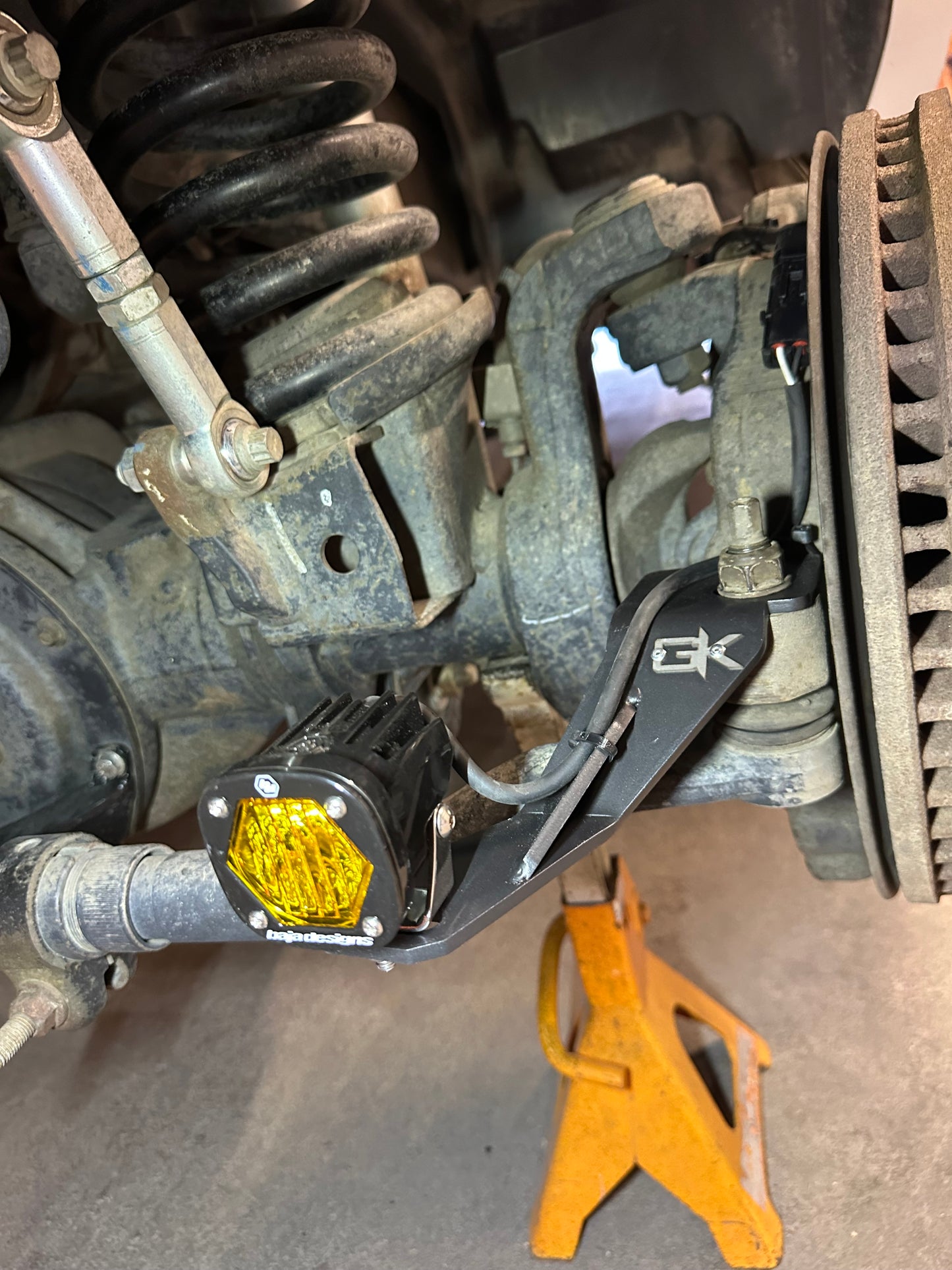 Ram 2500 & 3500 Steerable Knuckle Pod Light Mounts (2014-2018)