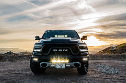 Baja Designs Dodge Ram Rebel/TRX Dual S2 Fog Pocket Kit installed