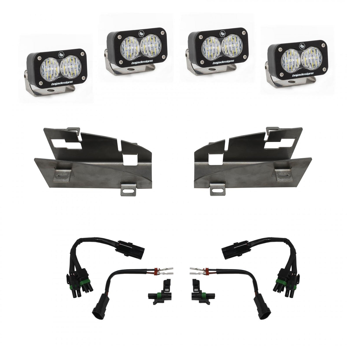 Baja Designs Dodge Ram Rebel/TRX Dual S2 Fog Pocket Kit