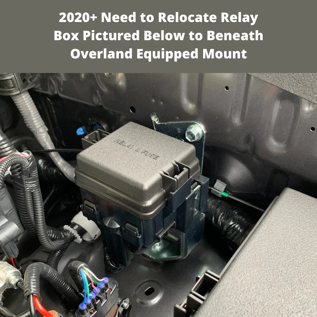 2010-2024 Toyota 4Runner Auxbeam Controller Engine Bay Mount
