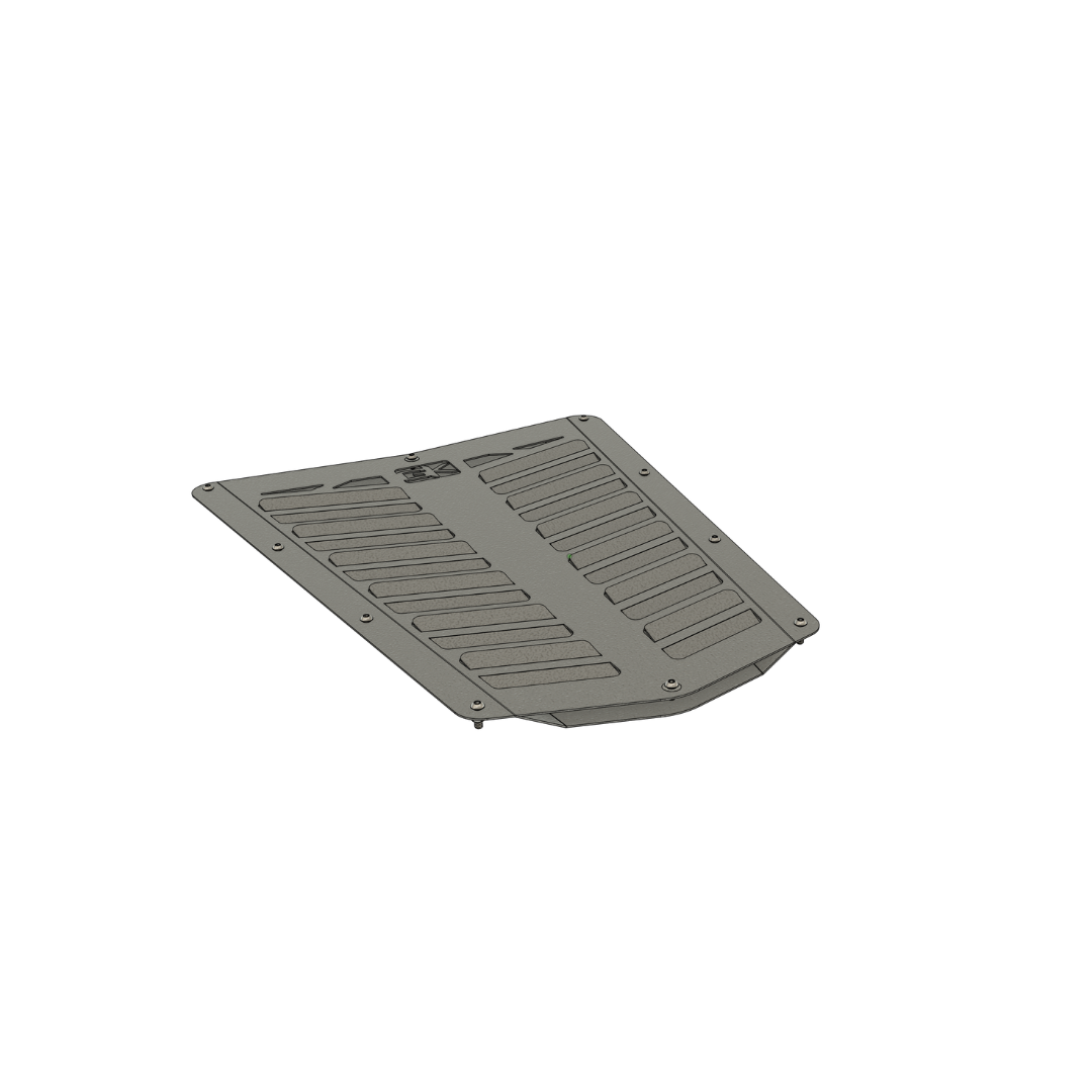 Diamond Series Hood Vent for Jeep CJ - Louvers