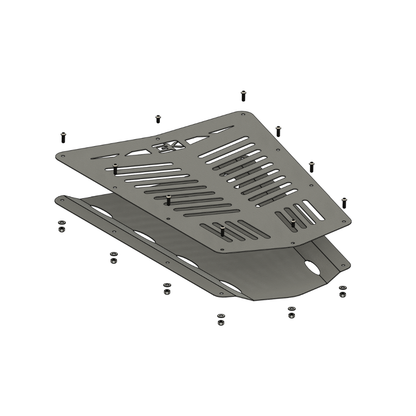 Diamond Series Hood Vent for Jeep CJ - Slots