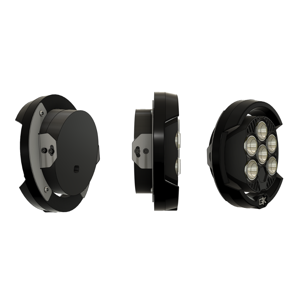 LP6 Headlight Bezel & Mount for Jeep CJ (1955-1983)