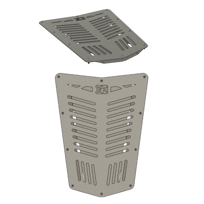 Diamond Series Hood Vent for Jeep CJ - Slots