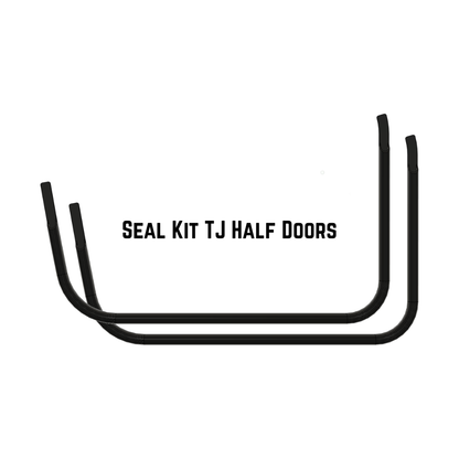 Door Seal Kit For Aluminum Half Door Set (2) for Jeep TJ Wrangler (1997-2006)