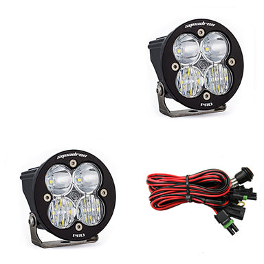 Baja Designs Squadron-R 2.0 Pro Black LED Auxiliary Light Pod Pair - Universal