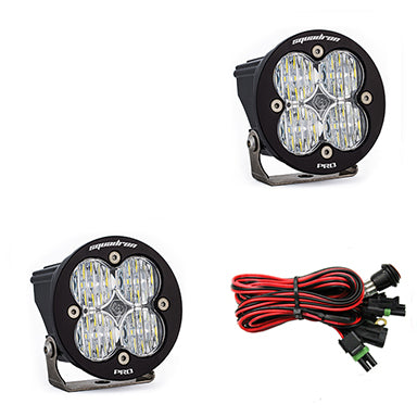 Baja Designs Squadron-R 2.0 Pro Black LED Auxiliary Light Pod Pair - Universal