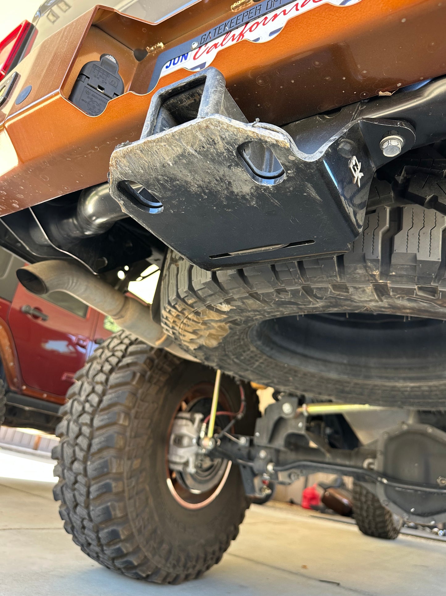 Jeep JT Tow Hitch Skid Plate for 2020+ Gladiator