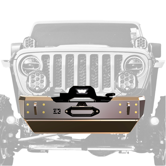 Jeep JL/JT Gauntlet Front Bumper w/Winch Plate 2018+