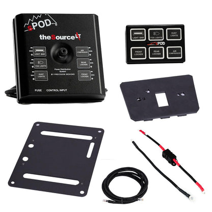 sPOD Mini6 SourceLT Center Console Kit - Can-Am Maverick R 2024-2026