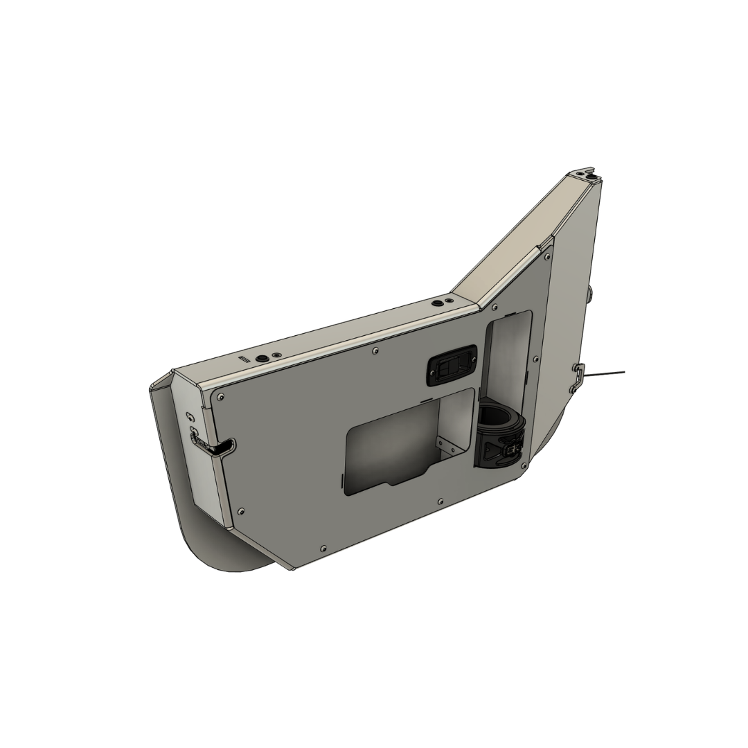 "Water Bottle" Inner Door Card Set for Jeep TJ Wrangler Half Doors