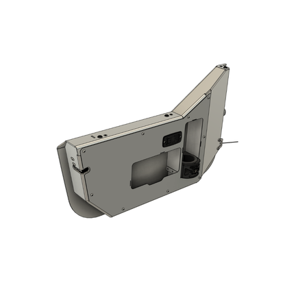 "Water Bottle" Inner Door Card Set for Jeep TJ Wrangler Half Doors