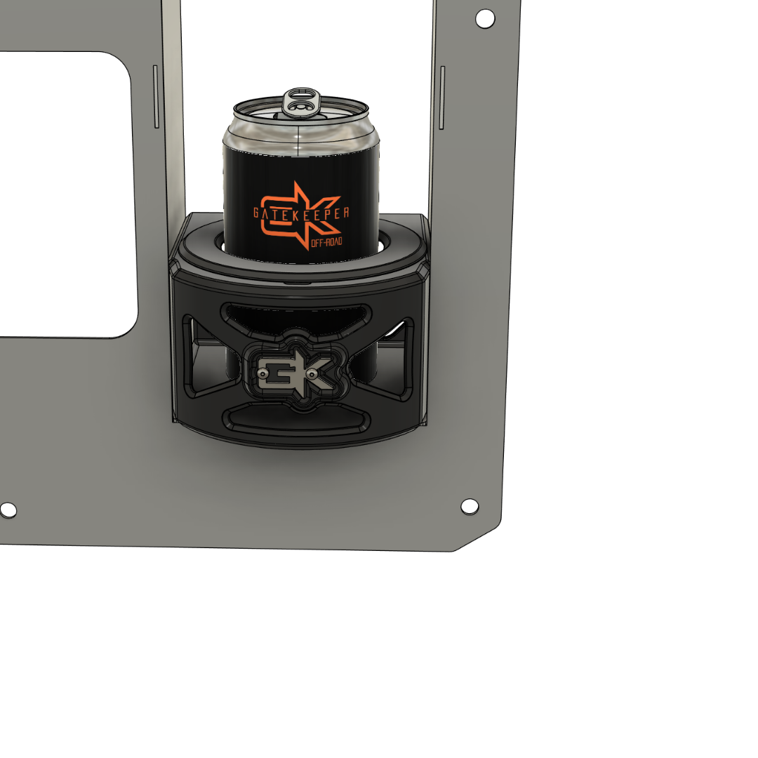 "Water Bottle" Inner Door Card Set for Jeep TJ Wrangler Half Doors