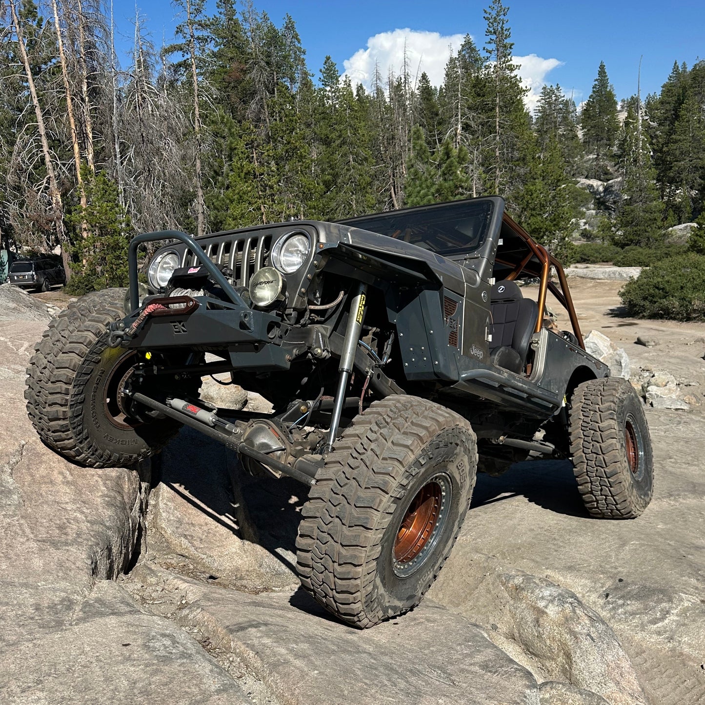 Diamond Series High Clearance Front Fenders for Jeep TJ Wrangler