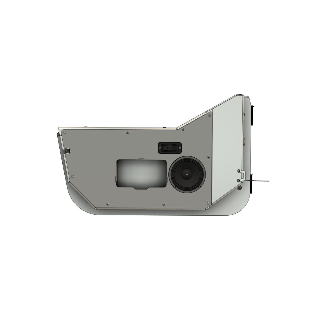 "Speaker" Inner Door Card Set for Jeep TJ Wrangler Half Doors