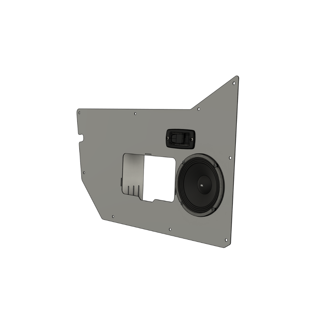 "Speaker" Inner Door Card Set for Jeep TJ Wrangler Half Doors