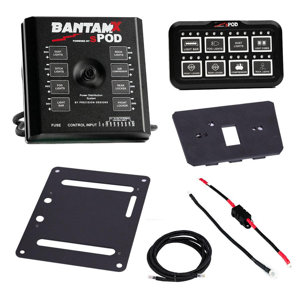 sPOD HD BantamX Center Console Kit - Can-Am Maverick R 2024-2026