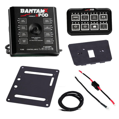 sPOD HD BantamX Center Console Kit - Can-Am Maverick R 2024-2026