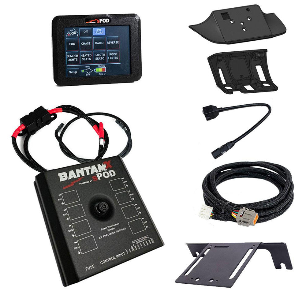 sPOD Touchscreen BantamX Vehicle Kit - Ford 2023-2026 F-250/350 Super Duty