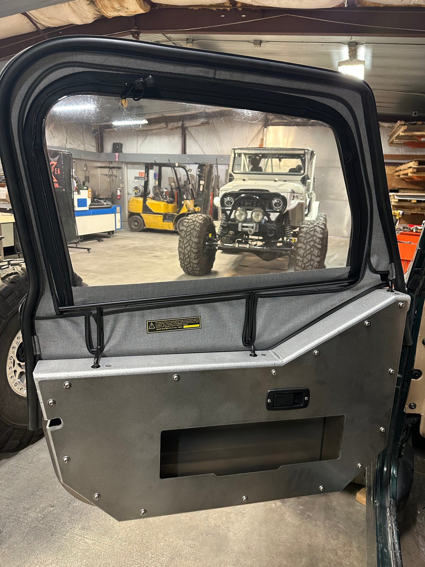 Aluminum Half Door Set (2) for Jeep TJ Wrangler (1997-2006)