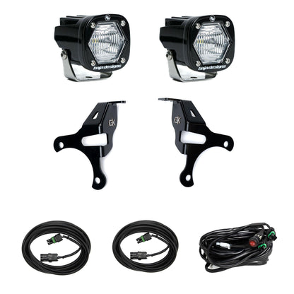 Baja Designs S1 Knuckle Pods Light Kit - Jeep JL/JT - Clear