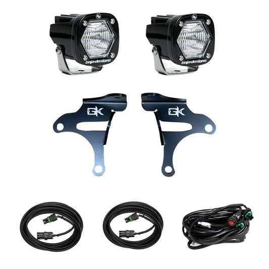 Baja Designs S1 Knuckle Pods Light Kit - Jeep JK - Clear