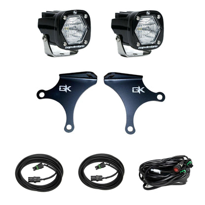 Baja Designs S1 Knuckle Pods Light Kit - Jeep TJ/XJ/YJ/ZJ - Clear