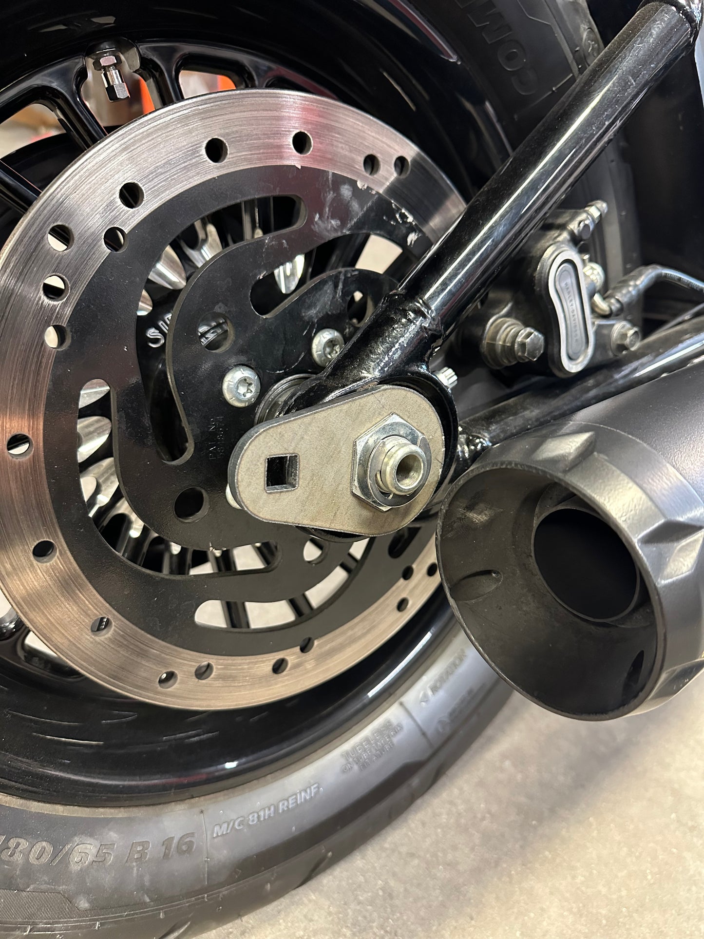 36MM Axle Nut Torque Wrench Extension Tool - M8 Softail’s