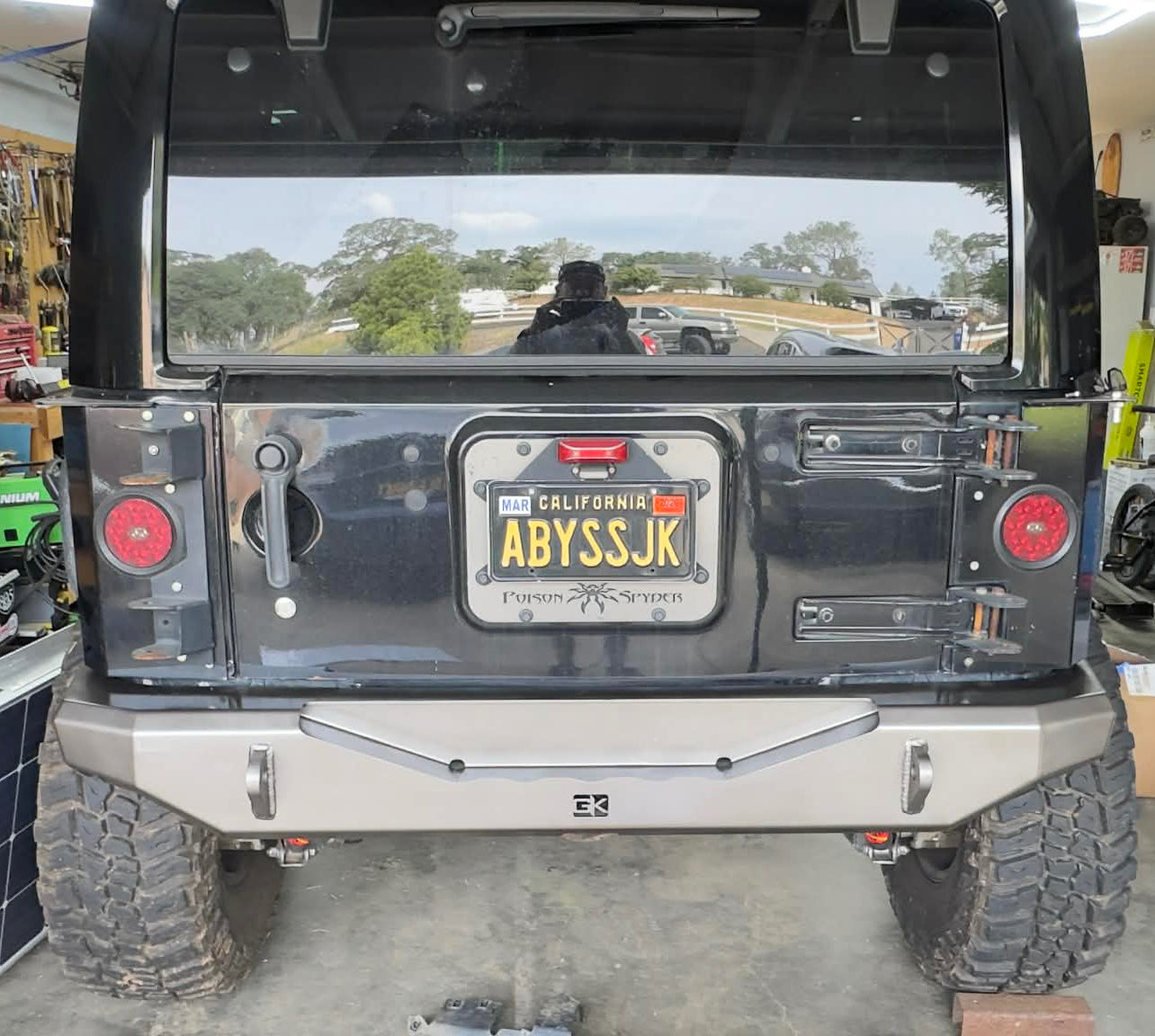 Gauntlet Series Rear Bumper for Jeep JK Wrangler (2007-2018)