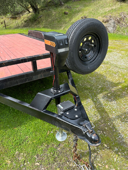 Trailer Tongue Jack Heavy Duty Relocation Mount