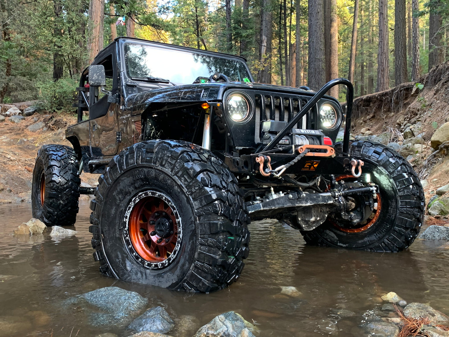 Diamond Series High Clearance Front Fenders for Jeep TJ Wrangler