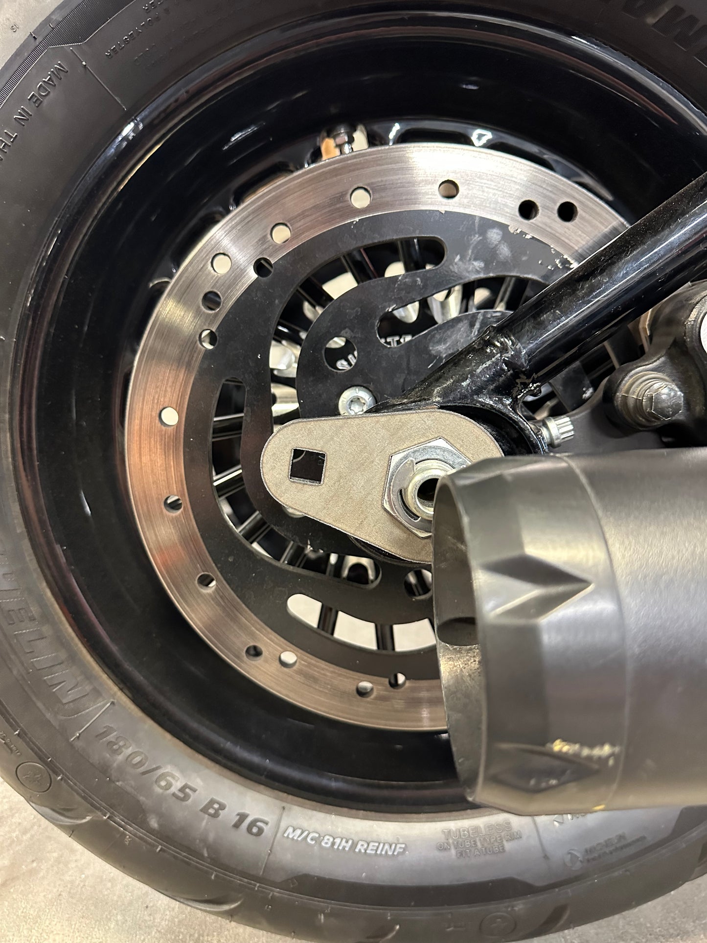 36MM Axle Nut Torque Wrench Extension Tool - M8 Softail’s