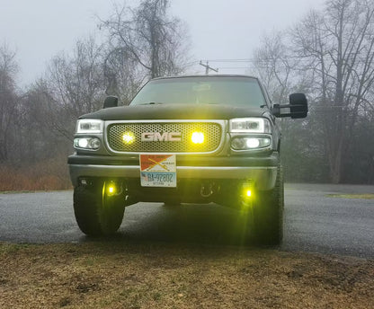 Chevy/GMC 1500 Steerable Knuckle Pod Light Mounts (1999-2019)